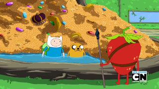 Illustration for article titled Jake Doesn't Handle Being Rich Well On This Week's Adventure Time